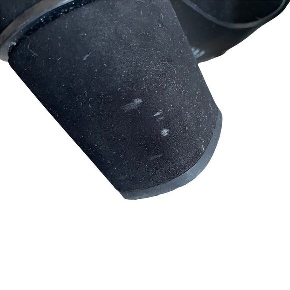 Cos Black Suede Pointy Toe Block Heel Pumps 39 - Picture 11 of 16